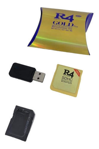Tarjeta Flashcard R4 Gold Pro 2021 De 32gb 200 Juegos Ds