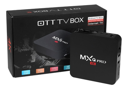 Tv Box Mxq Pro 4k - Remate Oferta