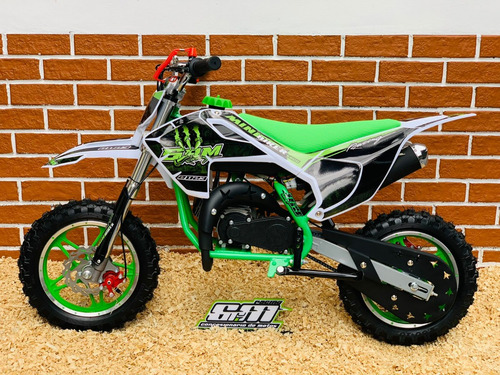 Moto Cross Para Niños A Gasolina Pitbike 60cc Motocross