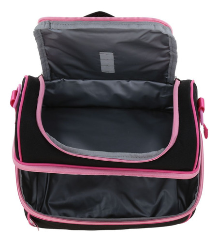 Lonchera Escolar Happy Girl Strong Hg70738-3 Negro Ninas