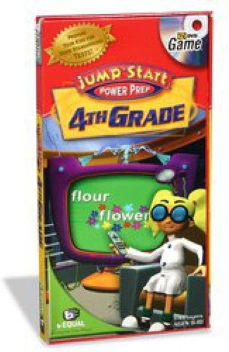 Jump Start Tv Dvd Game  -4th Grado: Potencia Prep