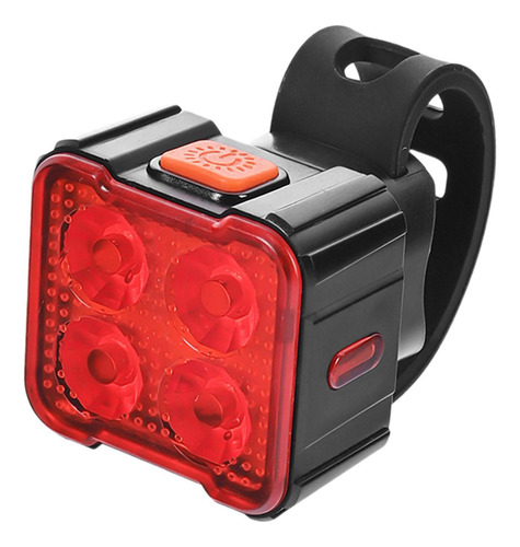 6 Lámpara De Advertencia De 4 Cuentas De Lámpara Luz Roja