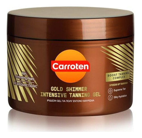 Gel Bronceador Intensivo Carroten Gold Shimmer Spf0 150 Ml /
