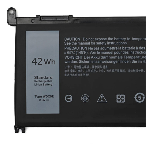 Bateria Para Dell Latitude 3480 P79g001 P79g Wdx0r 42wh Bateria Preto