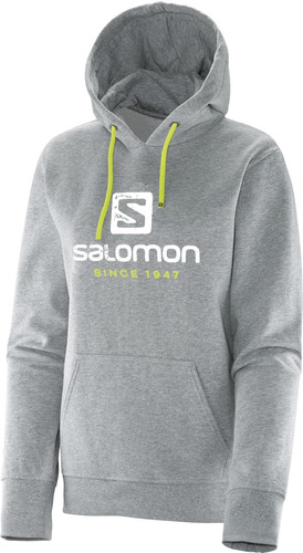 Buzos Salomon - Logo Hoodie Ii- Casual - Mujer