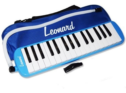 Melodica Leonard 32 Notas Con Funda Azul M32abl