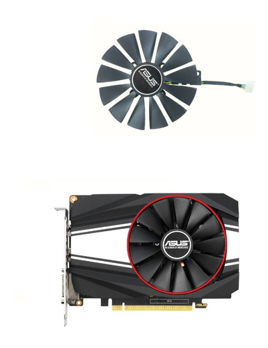 Cooler De Asus Gtx Phoenix 1660 / Ti 95mm 6pin Pld10010b12hh