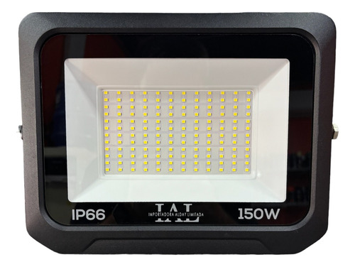 Proyector De Área Led Smd Flat 150w Luz Fría 6500k Alday