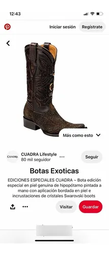 Botas Cuadra Edicion Especial | 📦