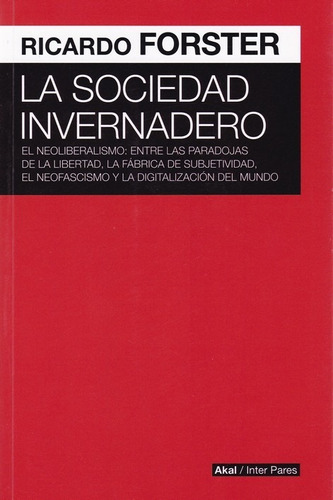 Libro La Sociedad Invernadero