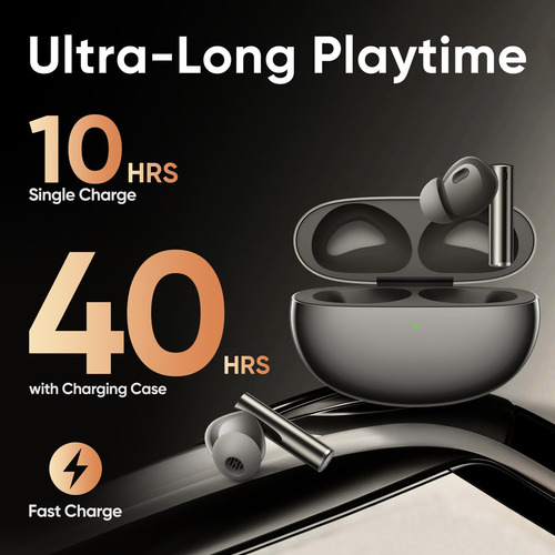 Auriculares Inalámbricos Realme Air 6 Pro 50db Con Cancelaci