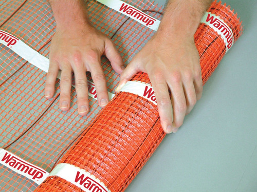 Calefacción Eléctrica Por Piso Warmup Pvc 750 W
