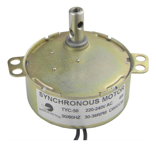Motor Síncrono Chancs Tyc-50 Ac 220v 30-36r/min Cw/ccw