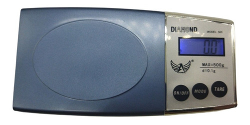 Balança Digital Pocket  Alta Precisão 0,1g-500g Professional