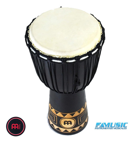 Imagen 2 de 11 de Djembe Meinl Hdj1m Serie Headliner Tuned 10 Pulgadas De Caob