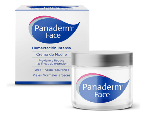 Panaderm Face Crema De Noche Humectación 48g  Piel Seca