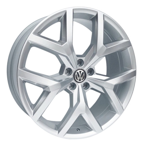 Roda Aro 18 Kr S07 Amarok V6 18x7 5x120 Hg Prata Especial
