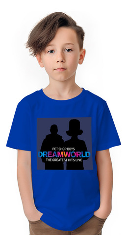 Polera Niños Pet Shop Boys Dreamworld 100% Algodon Wiwi
