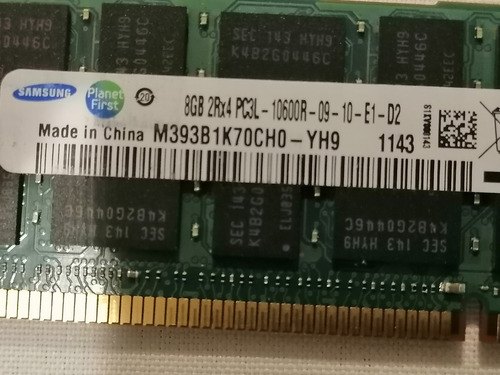 Memoria Ram Cisco 15-12291-01 Cisco Ddr3 8gb / 1333 Reg Ecc