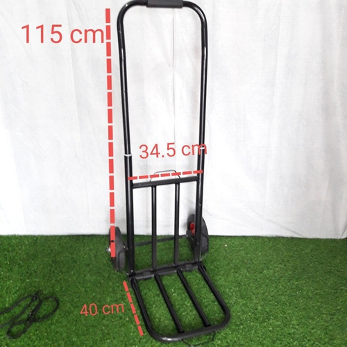 Imagen 6 de 10 de Troquet O Carretilla Plegable De Acero Extendible.nueva.