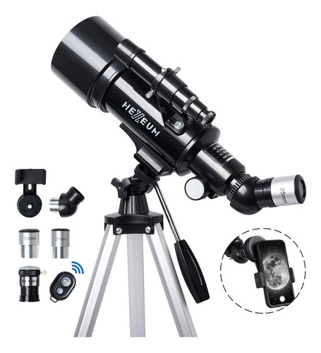 Telescopio Refractor Portátil Para Astronomía 