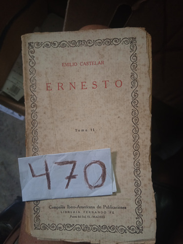 Ernesto Tomo Ii De Emilio Castellar