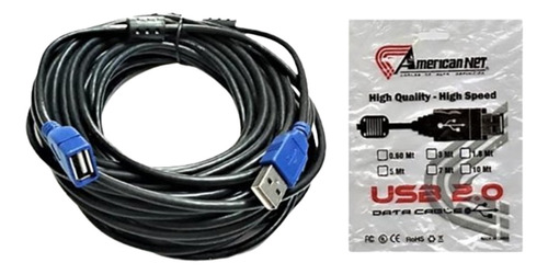 Cable Extension Usb 10 Mts 2.0 American Net Nuevos/sellados