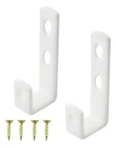 Comprar Zzhxsm 2 Ganchos Blancos Para Escalera De Cama, Ganchos Para
