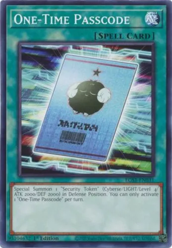 One-time Passcode - Egs1 - Common