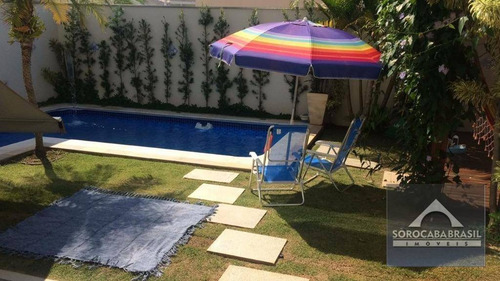 Imagem 18 de 30 de Sobrado Com 3 Dormitórios À Venda, 220 M² Por R$ 1.100.000,00 - Condomínio Ibiti Royal Park - Sorocaba/sp - So0162