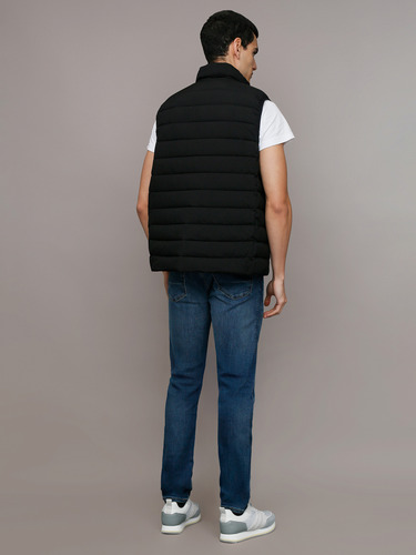 Chaqueta Vest Acolchada Negro Calvin Klein