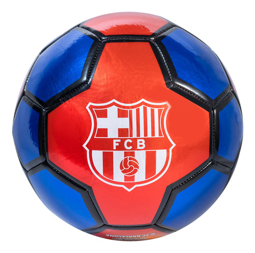 Balón Fcb Escudo Barcelona Color Rojo