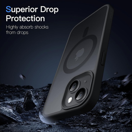 Chh Jetech Funda Magnética For iPhone 15 6.1-inch Compatible...