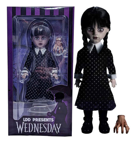 Wednesday Addams Merlina Living Dead Dolls De Coleccion