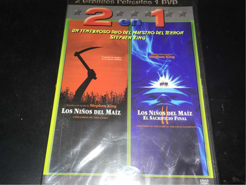 Los Niños Del Maíz Y El Sacrificio Final 2 Películas En Dvd