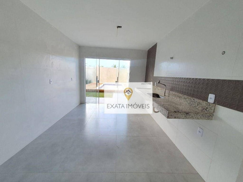 Imagem 7 de 17 de Casa Duplex 4 Quartos Com Piscina/ Quintal E Churrasqueira, Ouro Verde/ Rio Das Ostras! - Ca1085