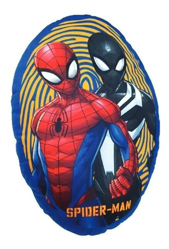 Almofada Personagens Infantil Disney Marvel Transfer Lepper Cor Spider Man