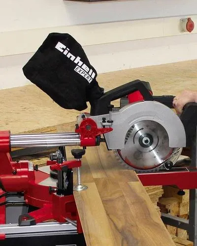 Sierra Ingletadora Einhell Con Láser Y Luz Led 10'' 1800w