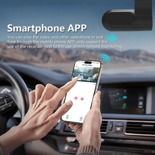 Cámara Auto 1080p Wifi: Dash Cam Con Visión Nocturna Y Dvr