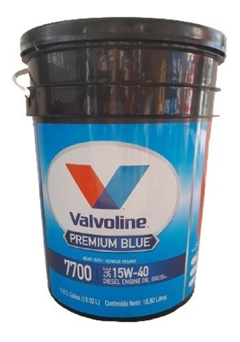 Aceite 15w40 7700 Valvoline Premium Blue Balde X 20 Litros