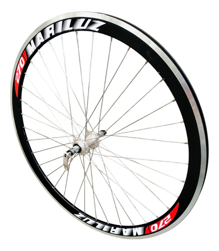 Rin Delantero Bicicleta 27x 1 1/4 Aerodinamico Triple Pared Rines 27 1 14 Mega Negros