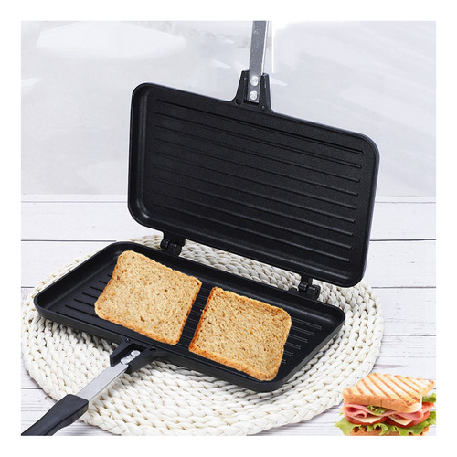 Sandwichera Antiadherente A Gas For Desayuno Con