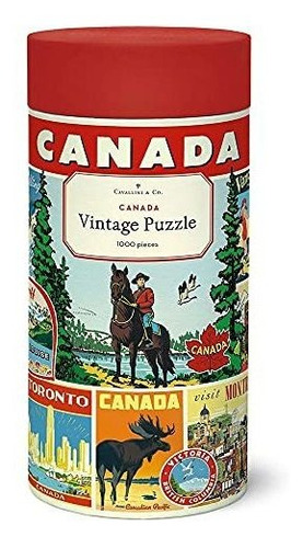Cavallini 1000 Piezas Puzzle, Canada 8948g