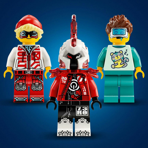 Bloques y figuras para armar Dreamzzz Mech Tigre Y Auto Rugiente 1006 Pzs 71497 Lego