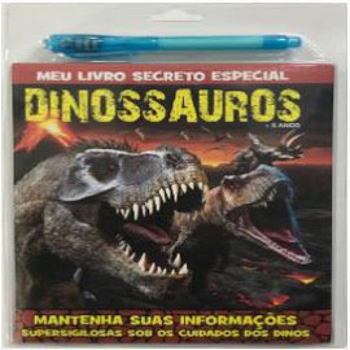 Dinossauros - Meu Livro Secreto Especial, De On Line A. Editora On Line, Capa Mole Em Português