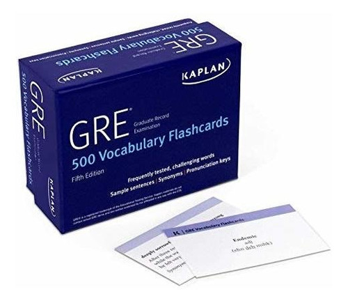 Book : Gre Vocabulary Flashcards - Kaplan Test Prep