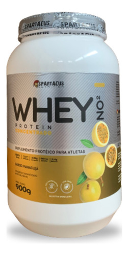 Whey Protein Concentrado No2 Gourmet (900g) Sabor Maracujá