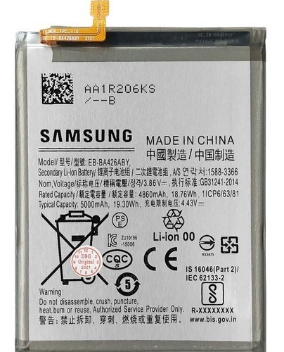 Bateria Pila Samsung A72 Eb-ba426aby Con Garantia