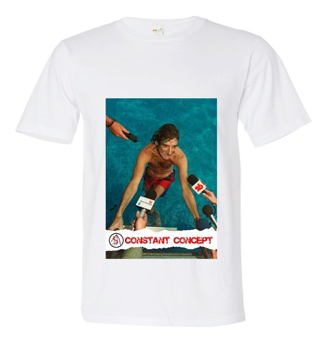 Remera Charly Garcia ( 5 Modelos ) Blanca Sublimada