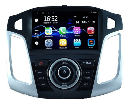 Stereo Android Pantalla 9¨ Ford Focus 3 2014-2019 2+64